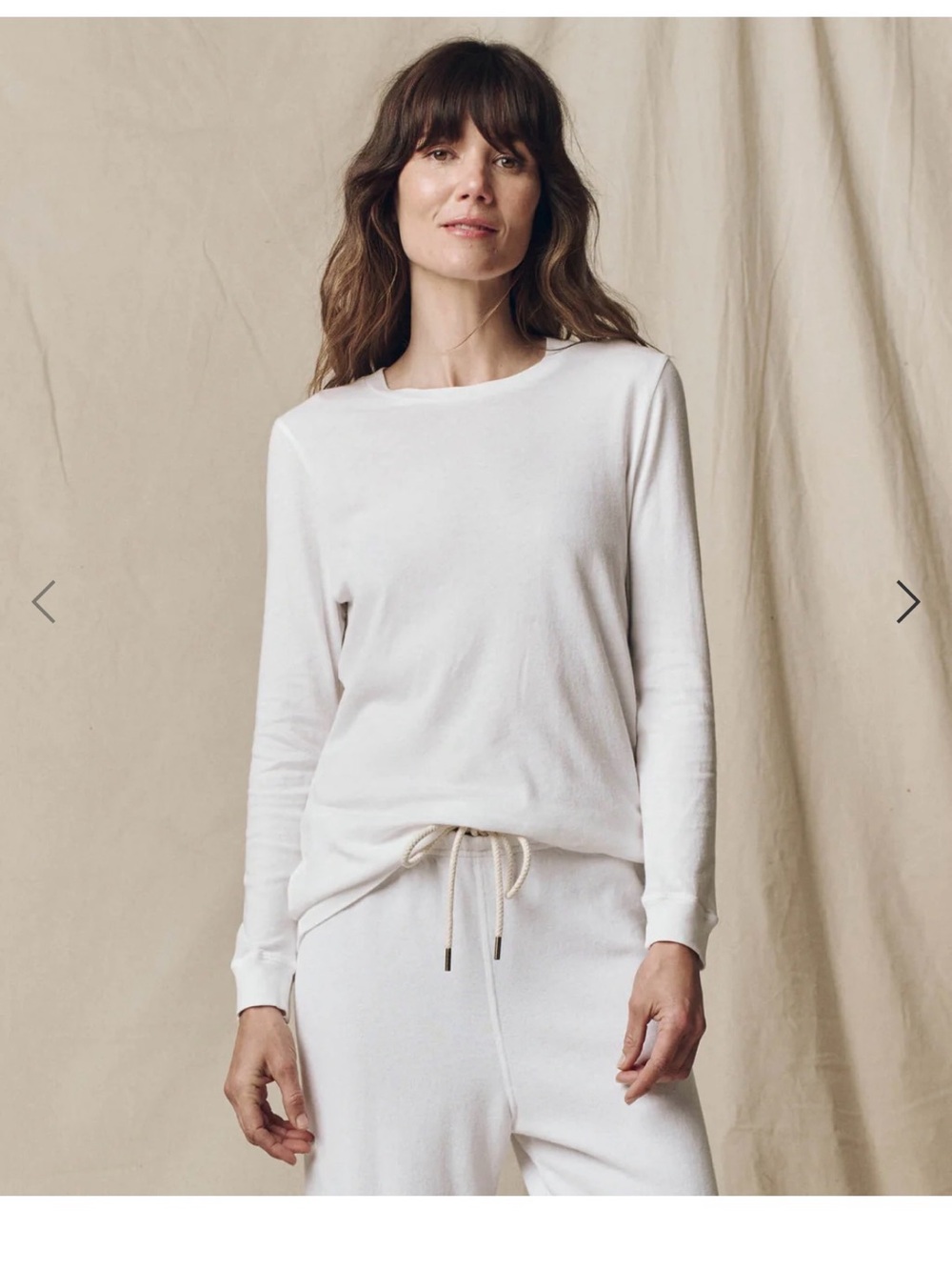 THE GREAT. LONG SLEEVE SLIM TEE.